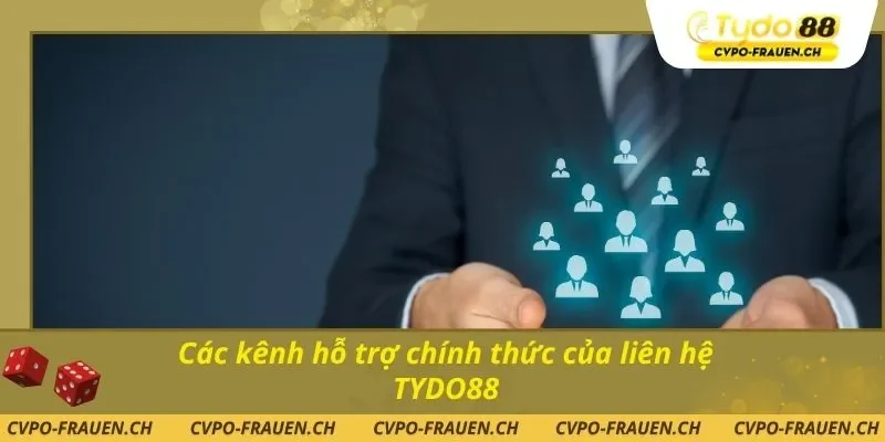 Các kênh hỗ trợ chính thức của liên hệ TYDO88